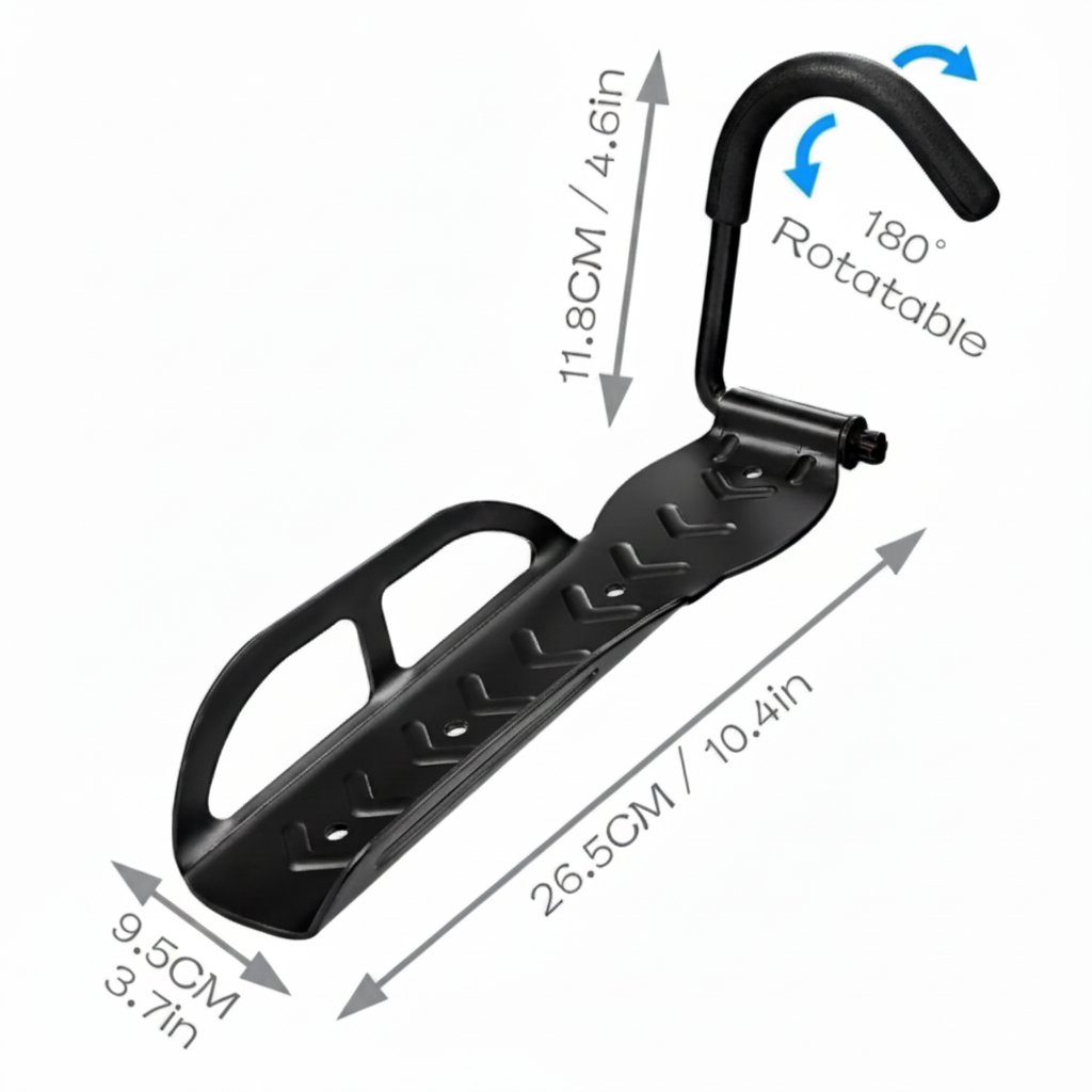 Soporte de pared para bicicleta